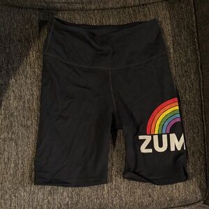 ZUMBA Biker Short Rainbow